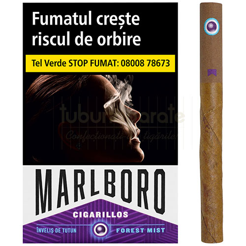 Tigari de foi Marlboro Forest Mist cu click